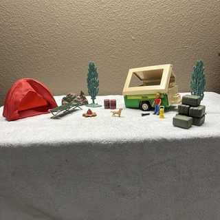 VINTAGE TONKA CAMPER TOY M 370 With All The Camping Gear