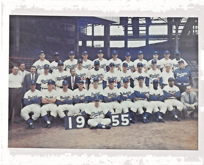 1955 World Champion Brooklyn Dodgers 8x10 Team Color Photo | eBay