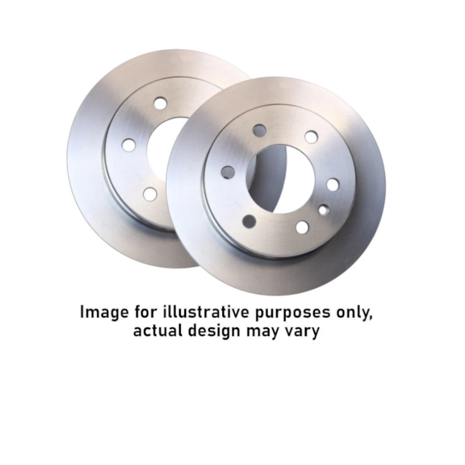 2x discos de freno delanteros Ferodo DDF927C para Volkswagen Fox 2006-2012 1,2 / 1,4 L Foto 2 de 2