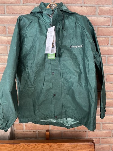 NWT frogg toggs Green Hooded rain 