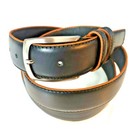  CINTURA CINGHIA IN CUOIO ARTIGIANALE INDISTRUTTIBILE E ROBUSTA PELLE HANDMADE