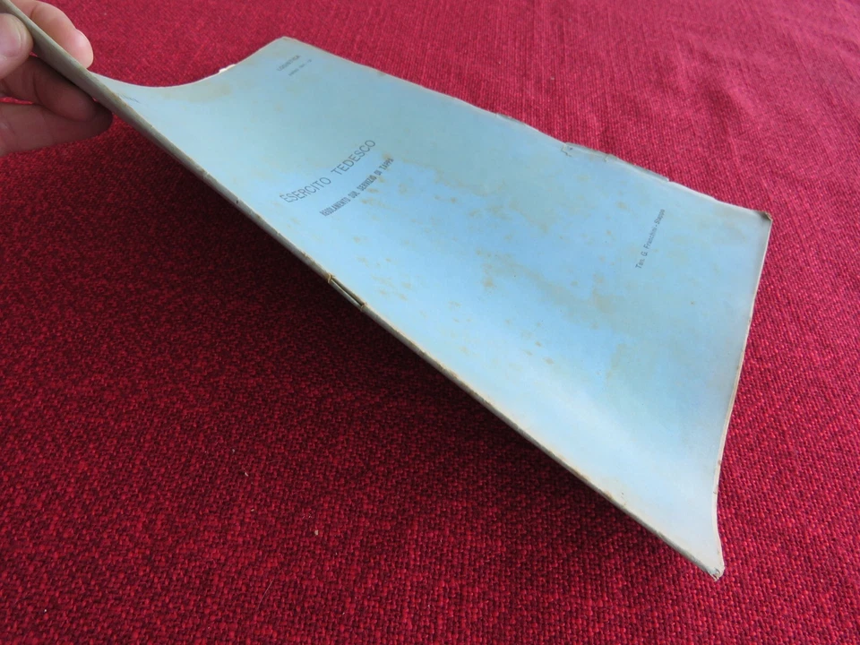 LIBRO 1911 ESERCITO TEDESCO SERVIZIO DI TAPPA SCUOLA DI GUERRA REGIO ESERCITO WW - Immagine 4 di 4