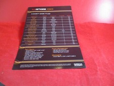 Nokia N-Gage QD Console System E3 Promo Game List / Spec Sheet