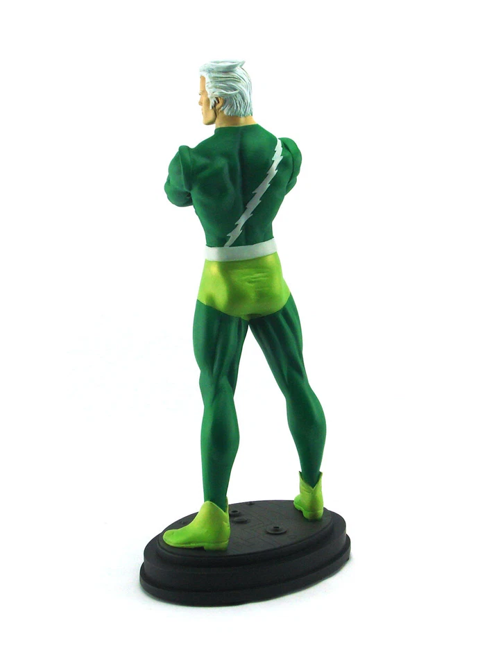 Estátua de mercúrio Bowen Designs retrô verde variante 667/800 amostra Marvel - Imagem 4 de 4