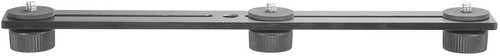 iBOLT 10 inch Tripod Camera Slider Bar with 3 Camera Screw attachments - Picture 4 of 8