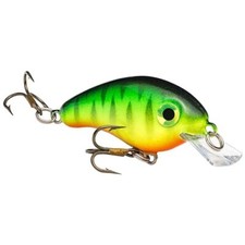 Strike King Bitsy Pond Minnow Crankbait 0.125-Ounce Fire Tiger