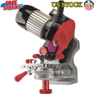 Professional Bench Grinder 120-Volt Compact Universal Saw Chain Sharpener