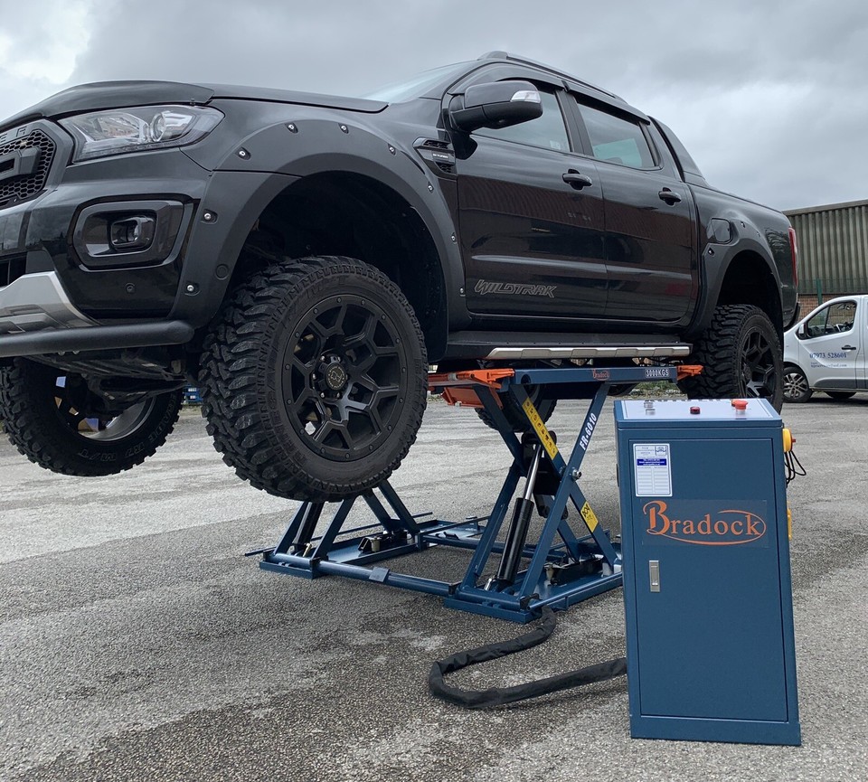 Mid Rise Portable Scissor Lift / Ramp | eBay