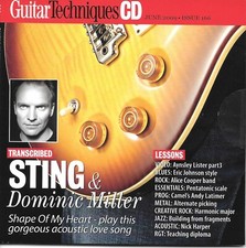 Guitar Techniques CD 166 Sting & Dominic Miller June 2009