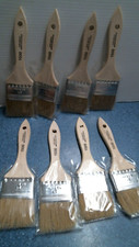 Linzer 2" Flat Chip Paint Brushes LOT OF 8  15003  FS