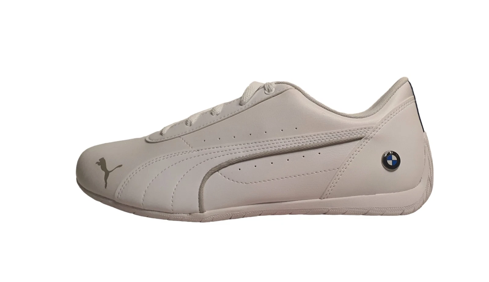 Puma BMW M MMS NEO CAT Motorsport Kart 307018 02 Bianchi Scarpe Racing Sneaker