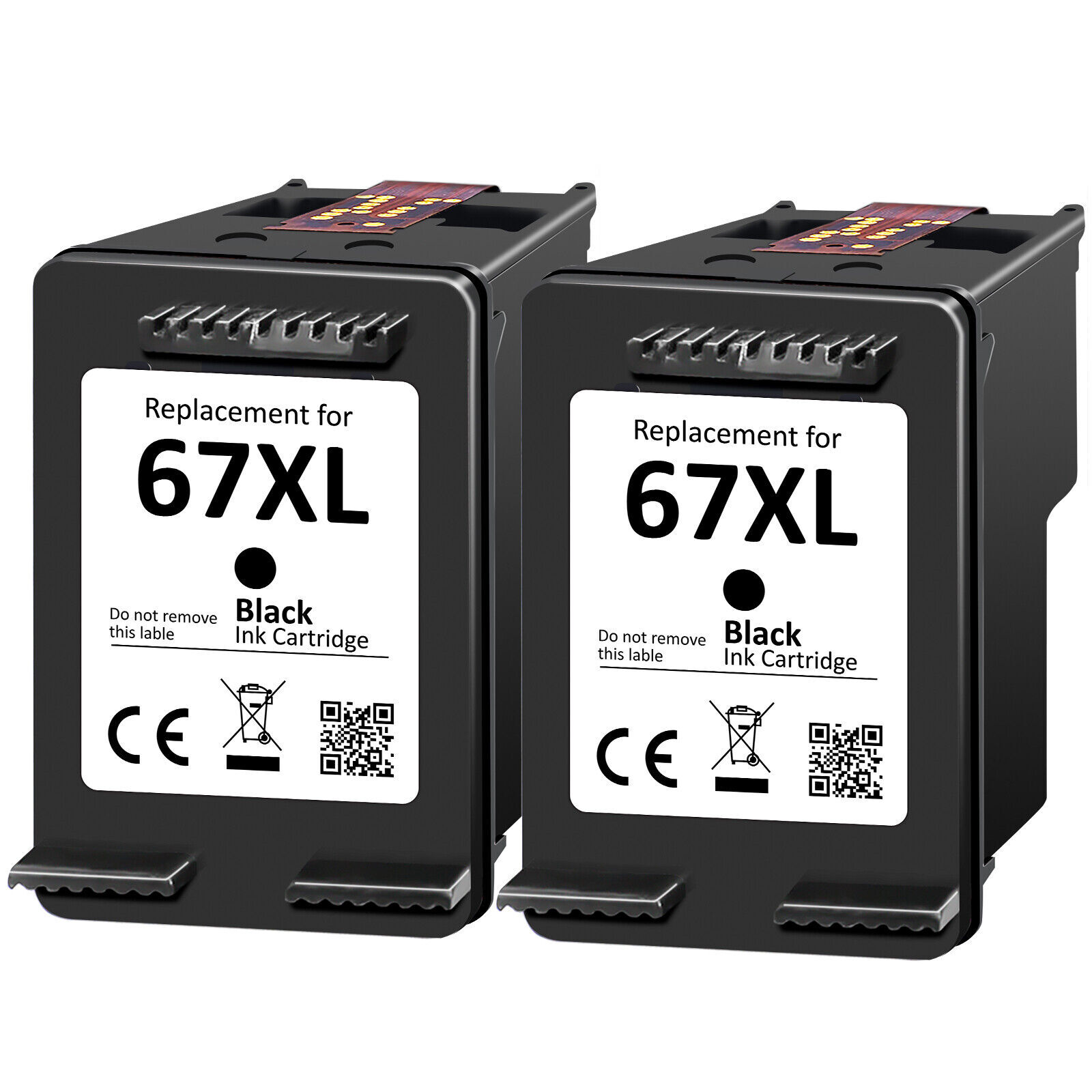 67XL Black & Color Ink Compatible for HP 67 Deskjet 4100e 4110e 4120e Plus 4122 eBay