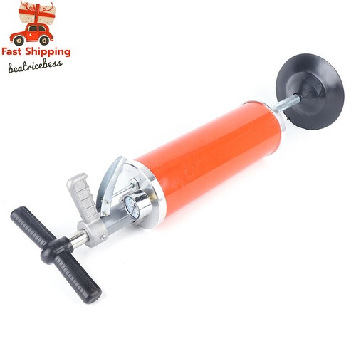 High Pressure Toilet Air Plunger Drain Blaster Clog Remover Pump Gun Cleaner - Picture 2 of 8
