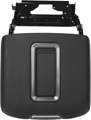 Chevy Silverado GMC Sierra 2014-2018 Center Console Lid Armrest Cover Black
