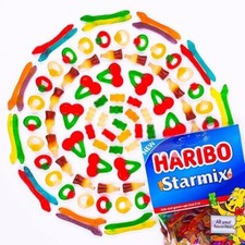 Caramelo de goma Haribo Starmix, 4 oz [Paquete de 4]