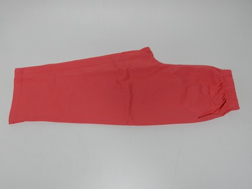 Denim & Co Sz XL (X-Large) Women's Original Waist Stretch Capri Pants Warm Coral - Picture 4 of 8