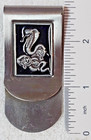 COBRA SNAKE MONEY CLIP STAINLESS STEEL NOVELTY BRAND FLORAL