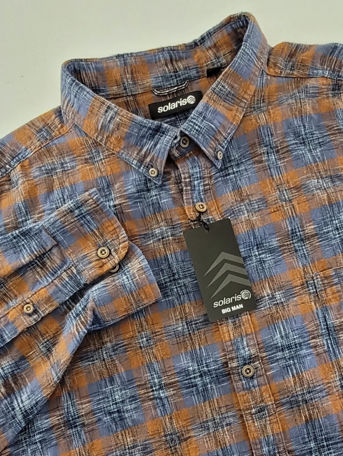 SOLARIS Big Men Shirt 4XB Flannel Outdoor Hiking Hunting Plaid MSRP $69.50!
Opens in a new window or
