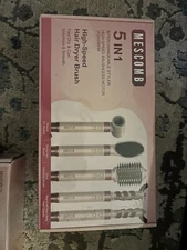 Mescomb 5-in-1 Hair Styler ( Free Gift !! Curling Wand ) Both unopened
