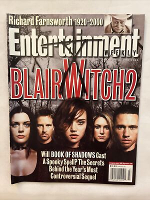 2000 October 20 Entertainment Weekly Blair Witch 2 (CP211)