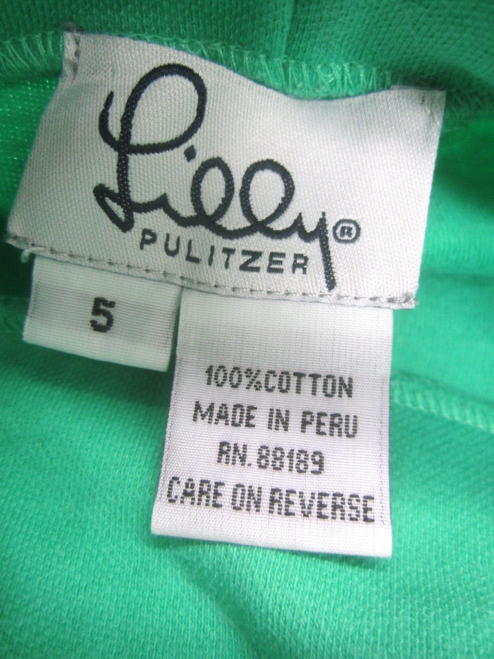 Lilly Pulitzer Girls Long Sleeve Cotton Patch Dress&Matching Turtle