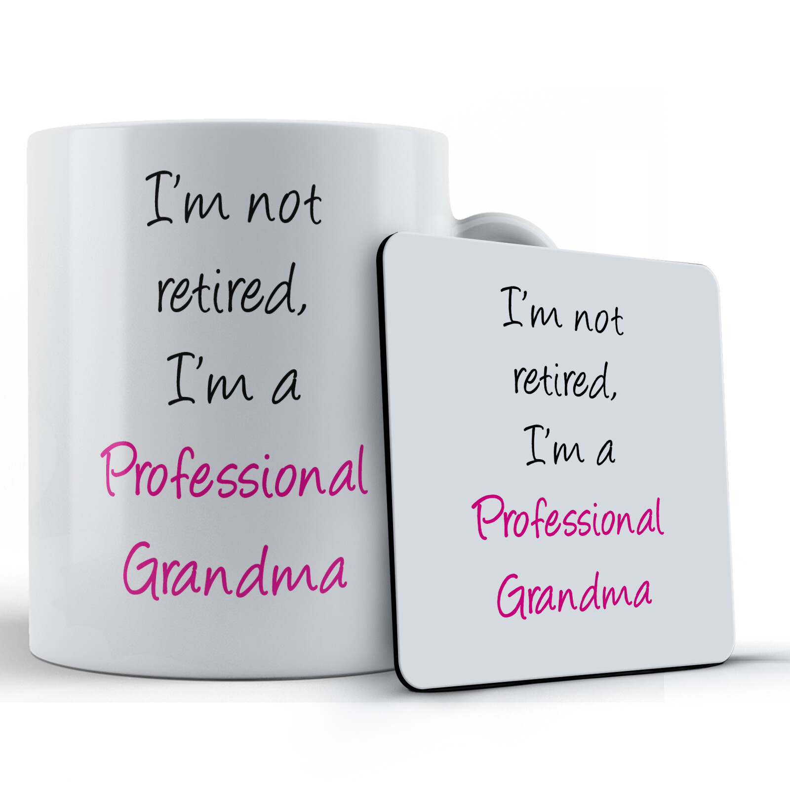 Grandma Retirement Gift, Not Retired, Professional Grandma - Funny Mum Grandm...
