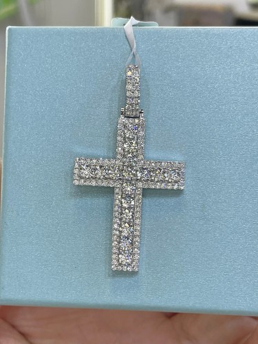Pendentif En Or 14K Avec Moissanite 2,20 Carats - Lettre R - Neuf Avec Emballage