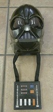 2004 Darth Vader Star Wars Mask Costume with Talking Voice Changer TESTED