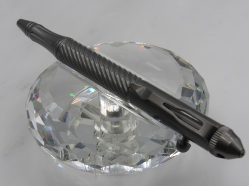 NEW ITEM - GUN TETHERED SELF DEFENSE PROTECTIVE STINGER TACTICAL PEN/GRAY - Picture 4 of 4