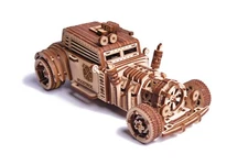Wood Trick Apocalyptic Car Model Mechanical 3D Wooden Puzzle Best DIY Toy