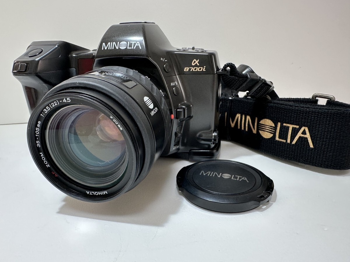 Excellent+5] MINOLTA Alpha α 8700i gun metallic/ 35-105mm