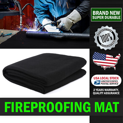 1pcs Welding Blanket High Temp Insulating Blanket Heat Resistant Pad for Welding