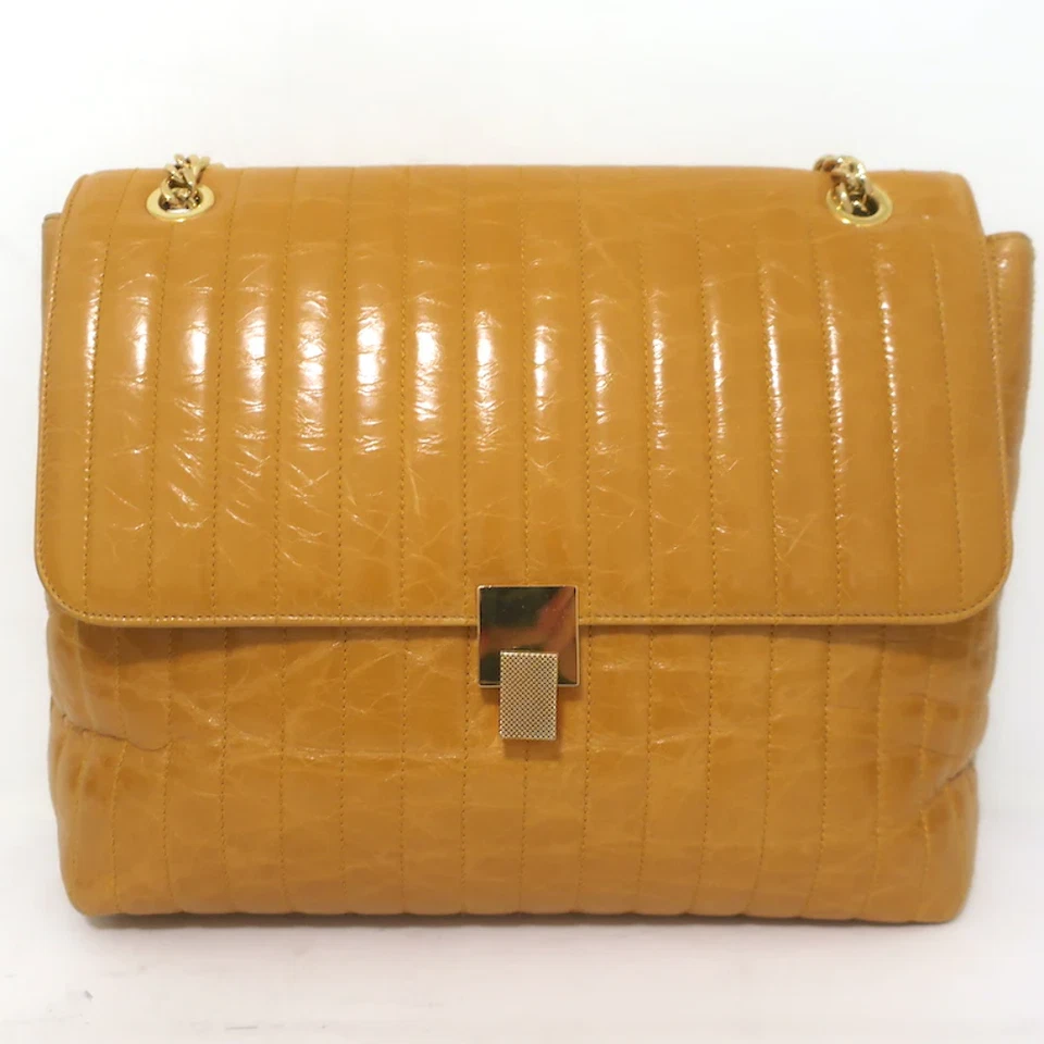 Victoria Beckham Quinton цепочка ремень наплечная сумка тыквы стеганая кожа - Изображение 2 из 4