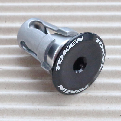 A-Head Plug TOKEN TK295 Expander Ultralight 1 1/8'' schwarz auch für Carbonschaft