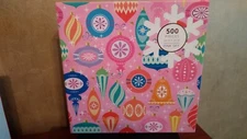 500 PC  PINK SKY PUZZLE--ALL THE JOY ORNAMENTS--COMPLETE