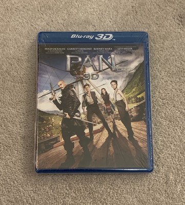 Pan Blu Ray 3D (2015, Warner Bros) *Brand New, Sealed*
