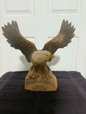 Jim Beam Harley Davidson Eagle Decanter 1983