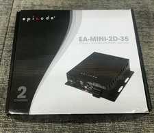 Episode EA-MINI-2D-35 Digital Mini-Amplifier, 35W, 2-Channel Black Brand New