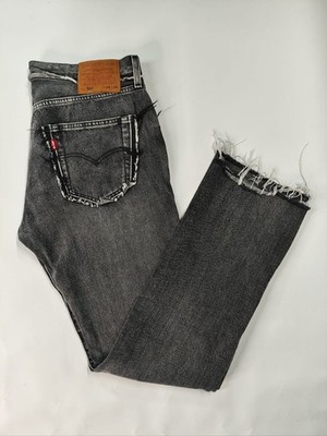 Levi's Jeans 501 W34 Herren -Custom Jeans-Premium Qualität . dunkelgrau