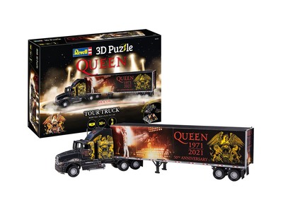 Revell 3D Puzzle 00230 I QUEEN Tour Truck 50th Anniversary I 128 Teile I 2  ...