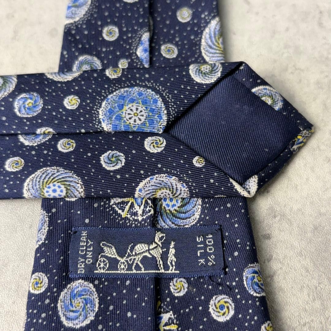 Excellent condition HERMES space pattern star pat… - image 8