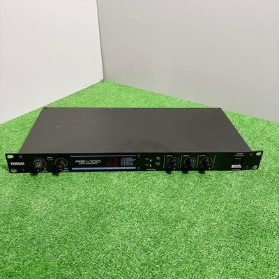 Yamaha REV100 Digital Reverb Unit Metal Body Used with Minor Wear
