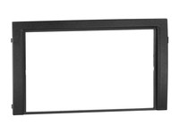 Skoda Fabia 1 Facelift Typ 6Y Autoradio Blende Einbaurahmen Doppel-Din Schwarz