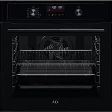 Image of AEG BPX535A61B Single Oven Electric Built in Pyrolytic in Black GRADE A
