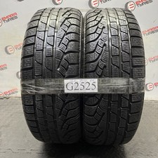 2x 205 55 R17 91H Run Flat PIRELLI SOTTOZERO Tread 6.6/6.6mm (G2525) Tested
