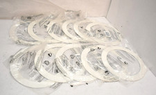 11 Pk White Goof Trim Ring for 6" Recessed Can Lighting Down Light Rings GR650