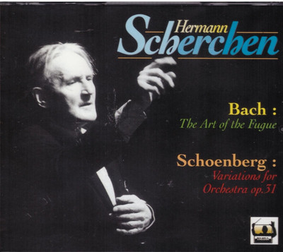 Bach: L'Arte Della Fuga- Schoenberg: Variazioni Op.51 / Hermann Scherchen - CD
