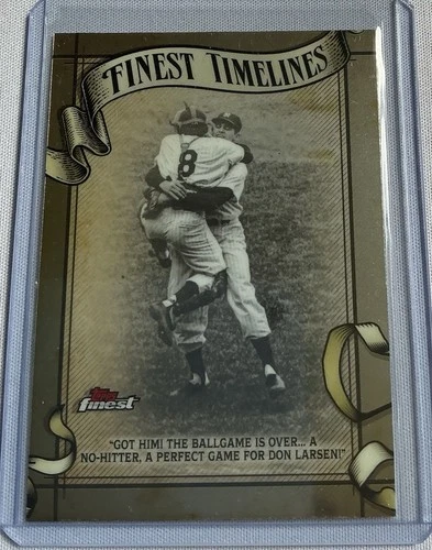 2026 Topps Finest Don Larsen Base (RAW)
