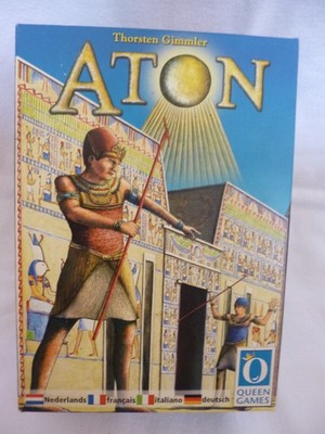 Aton von Queen Games   Taktisches 2-Spieler-Brettspiel (Thorsten Gimmler)   Top 