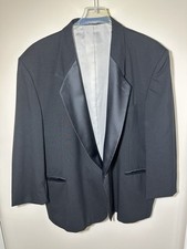 Raffinati 52R Black Tuxedo Dinner Jacket Formal READ